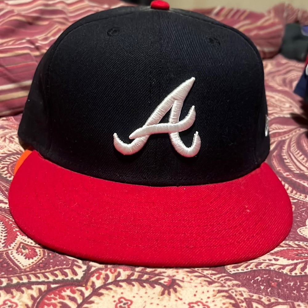 Atlanta Braves x Stoney(madeInl💔ve) fitted hat used
